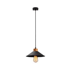 Lustr na lanku MANAVGAT 1xE27/40W/230V černá/hnědá