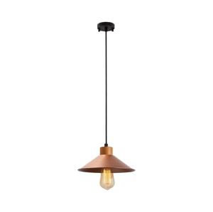 Lustr na lanku MANAVGAT 1xE27/40W/230V měděná/hnědá