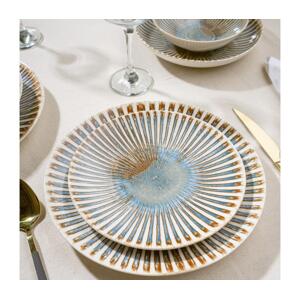 Jídelní sada 24 ks pestrobarevná/porcelán 387GRP1354