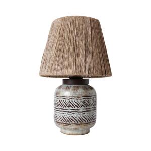 Stolní lampa RAMZES 1xE27/40W/230V hnědá
