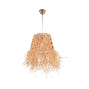 Lustr na lanku VALANCE 1xE27/40W/230V hnědá