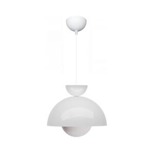 Lustr na lanku SALVA 1xE27/15W/230V bílá