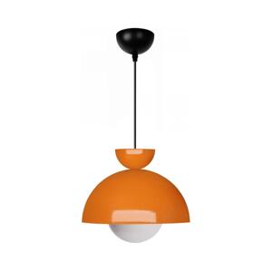 Lustr na lanku SALVA 1xE27/15W/230V oranžová