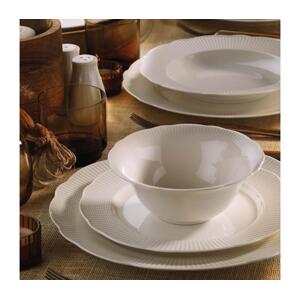 Jídelní sada 26 ks bílá/porcelán 719KTP9856