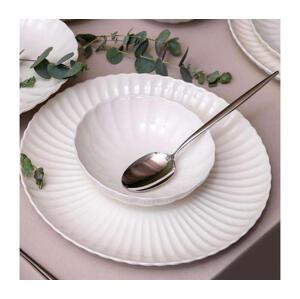 Jídelní sada 18 ks bílá/porcelán 719KTP9860
