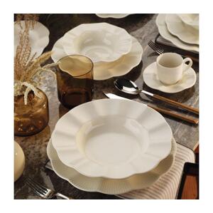 Jídelní sada 26 ks bílá/porcelán 710KTP9735