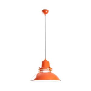 Lustr na lanku TIBET 1xE27/40W/230V oranžová