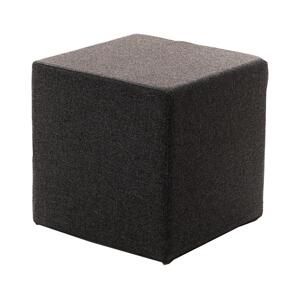 Taburet CUBI 40x40 cm tmavě hnědá 825BLC5102