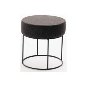 Taburet RELO pr. 40 cm tmavě hnědá 825BLC5138