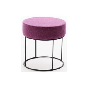 Taburet RELO pr. 40 cm růžová 825BLC5140