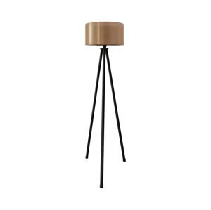 Stojací lampa AYD 1xE27/40W/230V černá/hnědá