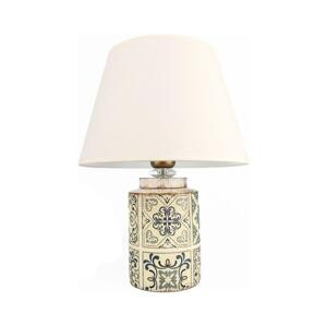 Stolní lampa RAMZES 1xE27/40W/230V bílá