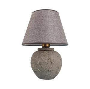 Stolní lampa RAMZES 1xE27/40W/230V hnědá