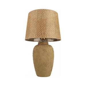 Stolní lampa RAMZES 1xE27/40W/230V hnědá