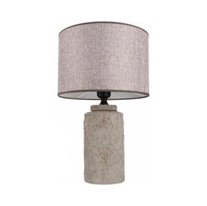 Stolní lampa RAMZES 1xE27/40W/230V šedá