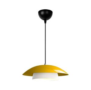 Lustr na lanku MOONLIGH 1xE27/40W/230V žlutá