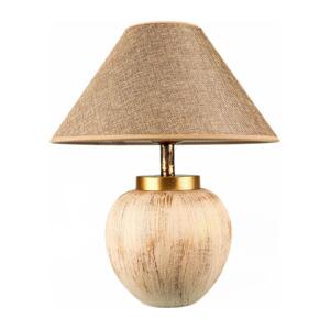 Stolní lampa 1xE27/40W/230V béžová