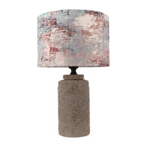 Stolní lampa 1xE27/40W/230V hnědá/pestrobarevná