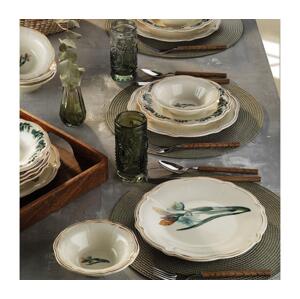 Jídelní sada 18 ks pestrobarevná/porcelán 711BRN1106