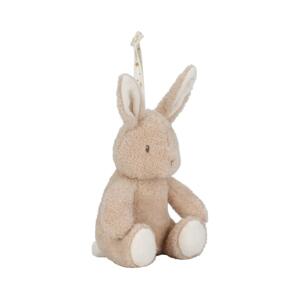 Little Dutch Little Dutch - Usínáček s melodií a světlem Newborn Naturals králíček