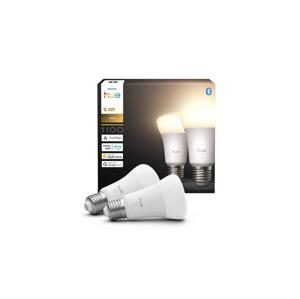 SADA 2x LED Stmívatelná žárovka Philips Hue WHITE E27/9,5W/230V 2700K 8720169365797