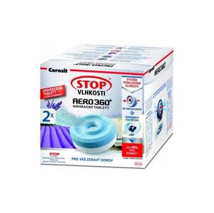Ceresit - Tablety pro odvlhčovač 2v1 AERO 360° 2x 450 g levandulová zahrada CER-2259643
