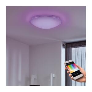 Eglo 33219 - LED RGB Stropní svítidlo GIRON-C LED/17W/230V pr. 30 cm bílá 33219