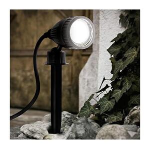 Eglo 33579 - LED RGBW Venkovní lampa NEMA-C 1xGU10/5W/230V IP44 černá 33579