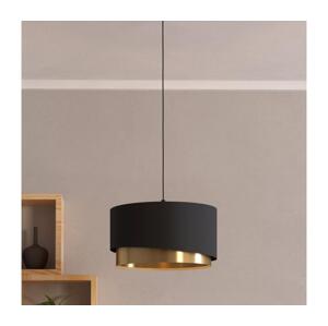 Eglo Eglo 39925 - Lustr na lanku MANDERLINE 1xE27/40W/230V černá/zlatá