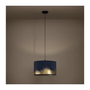 Eglo Eglo 39973 - Lustr na lanku CASUARITA 1xE27/40W/230V pr. 38 cm modrá/zlatá
