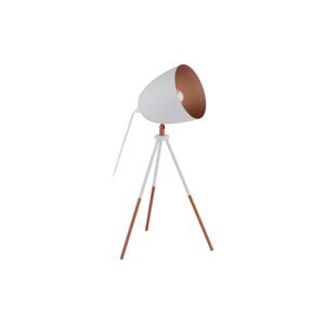 Eglo Eglo 49727 - Stolní lampa CHESTER 1xE27/60W/230V bílá/měděná