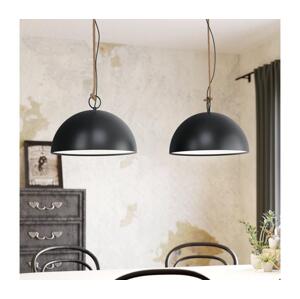 Eglo Eglo 78444 - Lustr na lanku HODSOLL 2xE27/40W/230V černá/hnědá