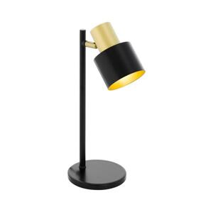 Eglo Eglo 79375 - Stolní lampa FIUMARA 1xE27/60W/230V černá/zlatá