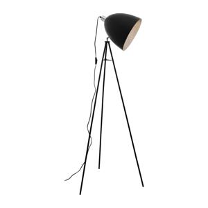 Eglo Eglo 79377 - Stojací lampa MAREPERLA 1xE27/60W/230V černá