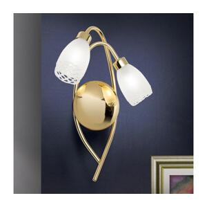 Orion - Nástěnné svítidlo CARLA 2xG9/28W/230V zlatá WA 2-1149/2 MS