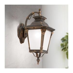 Orion - Venkovní nástěnná lampa AIKO 1xE27/60W/230V IP23 bronz/patina AL 11-1138/1 Patina/abwärts