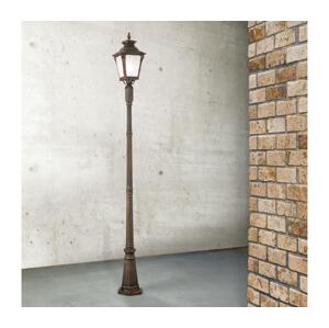 Orion - Venkovní lampa AIKO 1xE27/60W/230V 240 cm IP23 bronz/patina AL 11-1141/1 Patina