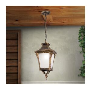 Orion - Venkovní závěsné svítidlo AIKO 1xE27/60W/230V IP23 bronz/patina AL 11-1142/1 Patina