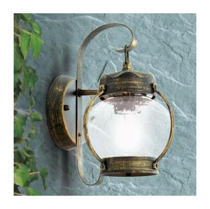 Orion - Venkovní nástěnná lampa TAVERNA 1xE27/60W/230V IP23 bronz/patina AL 11-1165 schwarz-gold