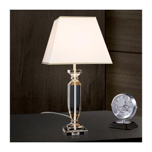 Orion Orion LA 4-1207 - Křišťálová stolní lampa POKAL 1xE27/60W/230V krémová/čirá