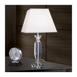 Orion Orion LA 4-1207 - Křišťálová stolní lampa POKAL 1xE27/60W/230V bílá/čirá
