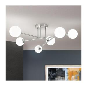 Orion Orion DL 7-786/6 - Přisazený lustr SNOWWHITE 6xG9/20W/230V pr. 84 cm matný chrom