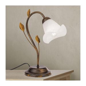 Orion Orion LA 4-1214/1 - Stolní lampa SISI 1xE14/40W/230V bronz/patina