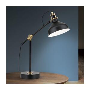 Orion Orion LA 4-1222/1 - Stolní lampa SCHILLER 1xE27/40W/230V černá/bronz