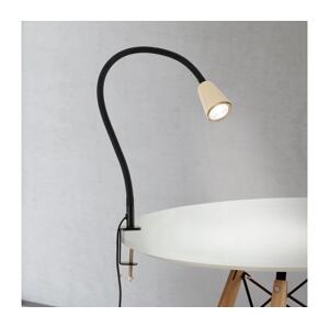Orion - Flexibilní stolní lampa s klipem DOTTY 1xGU10/10W/230V béžová/černá LA 4-1231/1 khaki