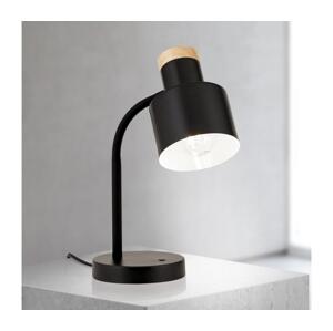 Orion - Stolní lampa GILI 1xE27/40W/230V černá LA 4-1233/1 schwarz matt