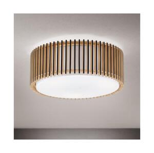 Orion - Stropní svítidlo TARTA 3xE27/40W/230V pr. 40 cm béžová DL 7-794/40 Holz/schwarz