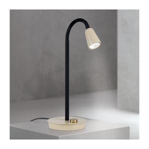Orion - Stmívatelná flexibilní stolní lampa DOTTY 1xGU10/10W/230V béžová/černá LA 4-1235/1 khaki