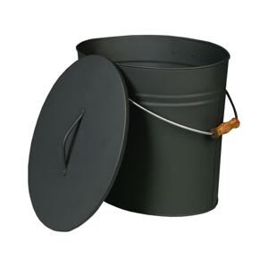 Lienbacher Kbelík na popel s víkem 24 l antracit