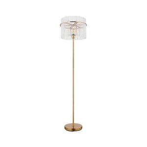 Globo Globo 15698SM - Stojací lampa GORLEY 1xE27/60W/230V zlatá